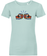 We Run Tings, Eswatini, Women's, Organic Ring Spun Cotton, Contemporary Shaped Fit T-Shirt