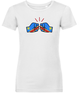 We Run Tings, Congo, Democratic Republic of the, Women's, Organic Ring Spun Cotton, Contemporary Shaped Fit T-Shirt