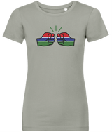 We Run Tings, Gambia, Women's, Organic Ring Spun Cotton, Contemporary Shaped Fit T-Shirt