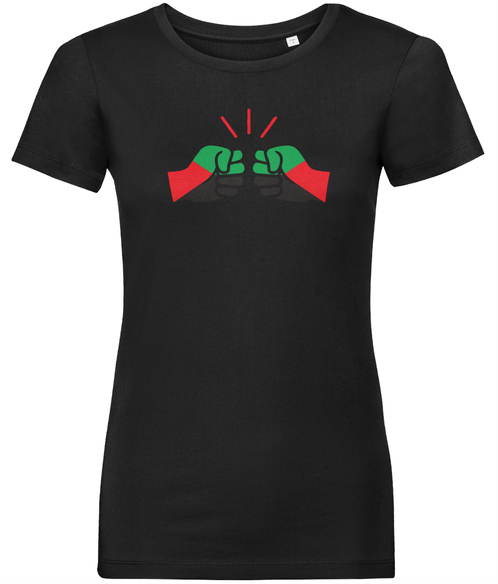 We Run Tings, Martinique, Women's, Organic Ring Spun Cotton, Contemporary Shaped Fit T-Shirt