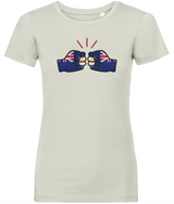 We Run Tings, Anguilla, Women's, Organic Ring Spun Cotton, Contemporary Shaped Fit T-Shirt