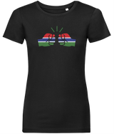 We Run Tings, Gambia, Women's, Organic Ring Spun Cotton, Contemporary Shaped Fit T-Shirt