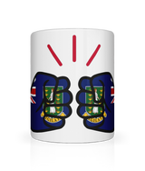 We Run Tings, British Virgin Islands, Tea, Coffee Ceramic Mug, Cup, White, 11oz