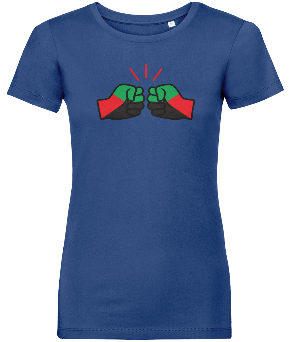 We Run Tings, Martinique, Women's, Organic Ring Spun Cotton, Contemporary Shaped Fit T-Shirt