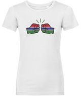 We Run Tings, Gambia, Women's, Organic Ring Spun Cotton, Contemporary Shaped Fit T-Shirt