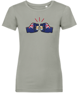 We Run Tings, Anguilla, Women's, Organic Ring Spun Cotton, Contemporary Shaped Fit T-Shirt