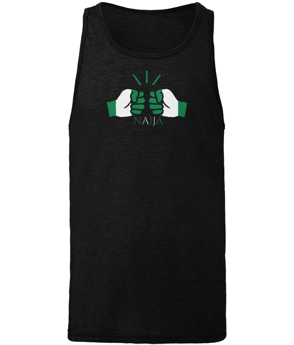 We Run Tings, Nigeria, Naija, Unisex, Tank Top