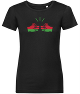 We Run Tings, Malawi, Women's, Organic Ring Spun Cotton, Contemporary Shaped Fit T-Shirt