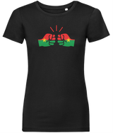 We Run Tings, Burkina Faso, Women's, Organic Ring Spun Cotton, Contemporary Shaped Fit T-Shirt