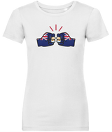 We Run Tings, Anguilla, Women's, Organic Ring Spun Cotton, Contemporary Shaped Fit T-Shirt