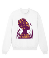 My Black Is Beautiful, Women's, Glow, Organic Cotton Sweatshirt