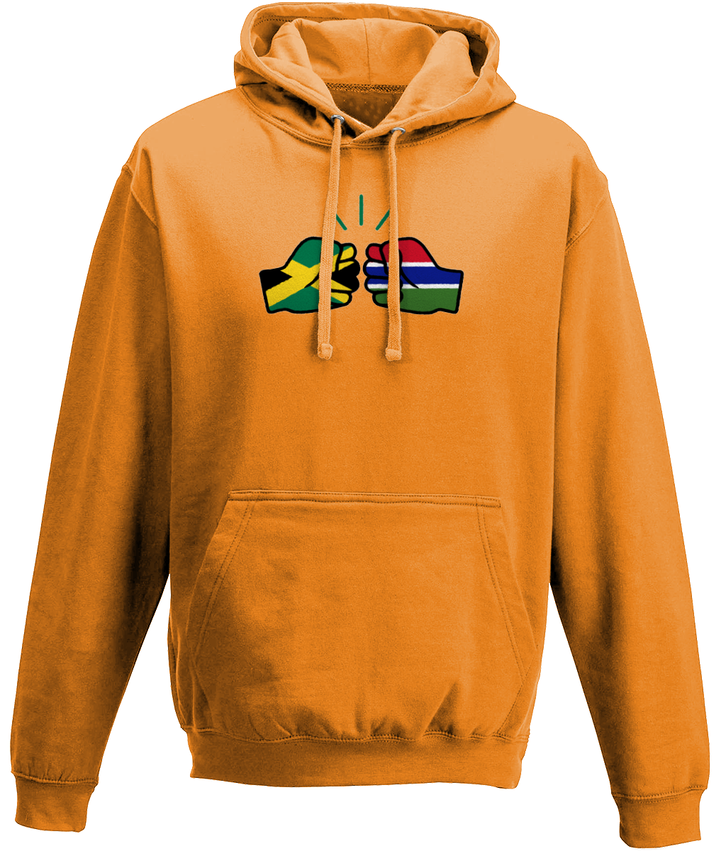 We Run Tings, Jamaica & Gambia, Dual Parentage Hoodie