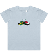 We Run Tings, Jamaica & Sudan, Dual Parentage, Baby/Toddler, Cotton T-Shirt