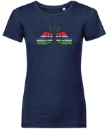 We Run Tings, Gambia, Women's, Organic Ring Spun Cotton, Contemporary Shaped Fit T-Shirt