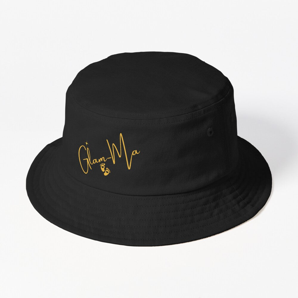 Glam -Ma, Bucket Hat, One Size