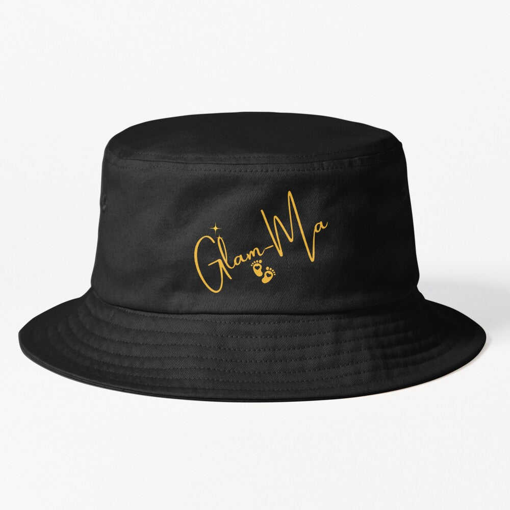 Glam -Ma, Bucket Hat, One Size