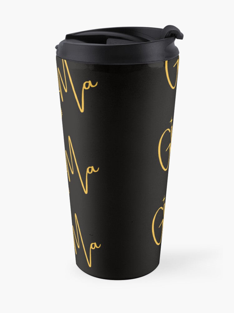 Glam-Ma, Travel Mug, Coffee Cup, 15oz/443ml