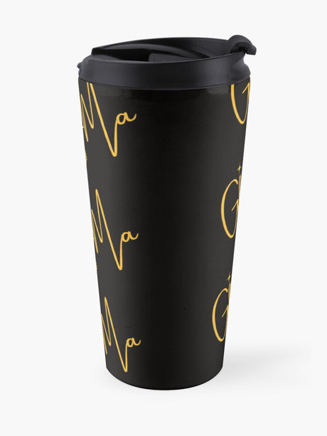 Glam-Ma, Travel Mug, Coffee Cup, 15oz/443ml