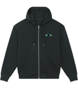 We Run Tings, Bahamas, Men's, Badda Patriotic Hoodie, Full-Zip  Relaxed Fit