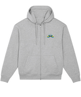 We Run Tings, Bahamas, Men's, Badda Patriotic Hoodie, Full-Zip  Relaxed Fit