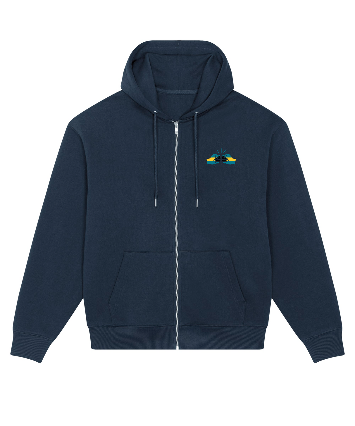 We Run Tings, Bahamas, Men's, Badda Patriotic Hoodie, Full-Zip  Relaxed Fit