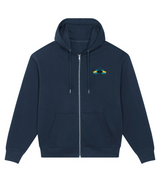 We Run Tings, Bahamas, Men's, Badda Patriotic Hoodie, Full-Zip  Relaxed Fit