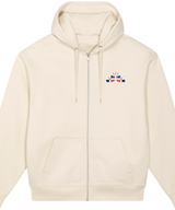 We Run Tings, Dominican Republic, Men's, Badda Patriotic Hoodie, Full-Zip  Relaxed Fit