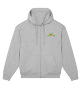 We Run Tings, Guyana, Men's, Badda Patriotic Hoodie, Full-Zip  Relaxed Fit