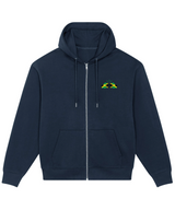 We Run Tings, Jamaica, Men's, Badda Patriotic Hoodie, Full-Zip  Relaxed Fit