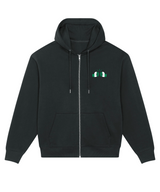 We Run Tings, Nigeria, Men's, Badda Patriotic Hoodie, Full-Zip  Relaxed Fit