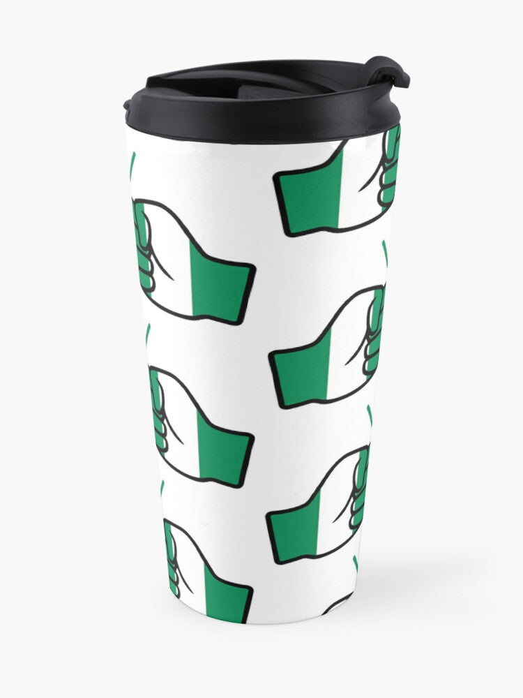 We Run Tings, Nigeria, Travel Mug, Coffee Cup, 15oz/443ml