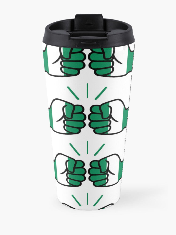 We Run Tings, Nigeria, Travel Mug, Coffee Cup, 15oz/443ml