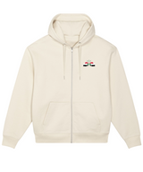 We Run Tings, Sudan, Men's, Badda Patriotic Hoodie, Full-Zip  Relaxed Fit