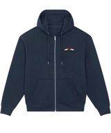 We Run Tings, Sudan, Men's, Badda Patriotic Hoodie, Full-Zip  Relaxed Fit