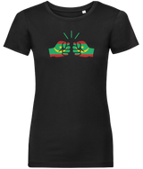 We Run Tings, Mauritania, Women's, Organic Ring Spun Cotton, Contemporary Shaped Fit T-Shirt