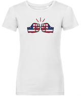 We Run Tings, Liberia, Women's, Organic Ring Spun Cotton, Contemporary Shaped Fit T-Shirt
