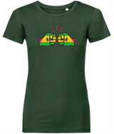 We Run Tings, São Tomé and Príncipe, Women's, Organic Ring Spun Cotton, Contemporary Shaped Fit T-Shirt