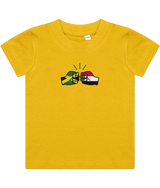 We Run Tings, Jamaica & Sudan, Dual Parentage, Baby/Toddler, Cotton T-Shirt