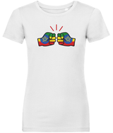 We Run Tings, Ethiopia, Women's, Organic Ring Spun Cotton, Contemporary Shaped Fit T-Shirt