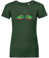 We Run Tings, Mauritania, Women's, Organic Ring Spun Cotton, Contemporary Shaped Fit T-Shirt