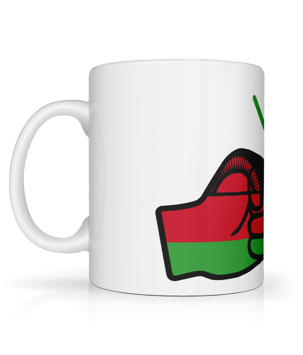 We Run Tings, Malawi, Tea, Coffee Ceramic Mug, Cup, White, 11oz