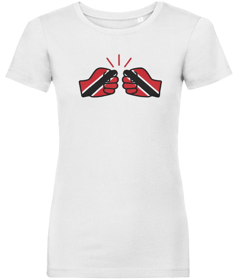 We Run Tings, Trinidad & Tobago, Women's, Organic Ring Spun Cotton, Contemporary Shaped Fit T-Shirt