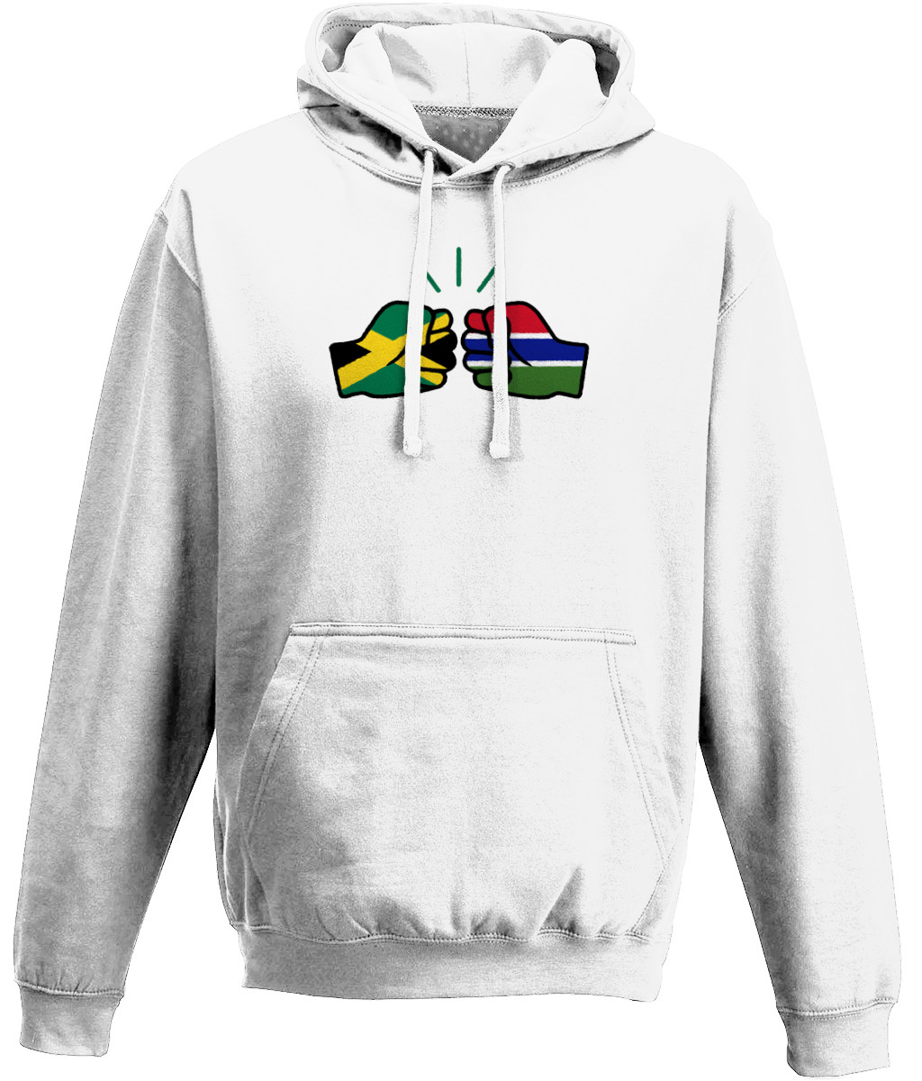 We Run Tings, Jamaica & Gambia, Dual Parentage Hoodie