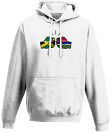 We Run Tings, Jamaica & Gambia, Dual Parentage Hoodie