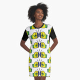 We Run Tings, St.Vincent, Graphic T-Shirt Dress