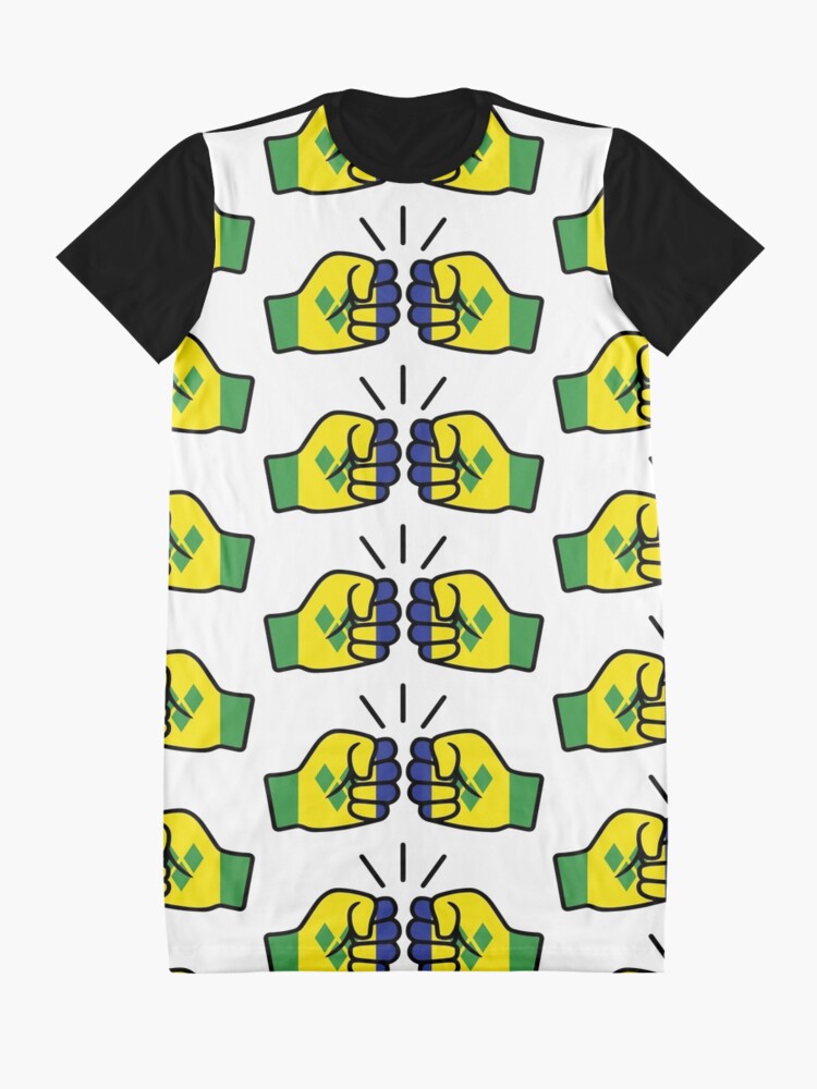 We Run Tings, St.Vincent, Graphic T-Shirt Dress