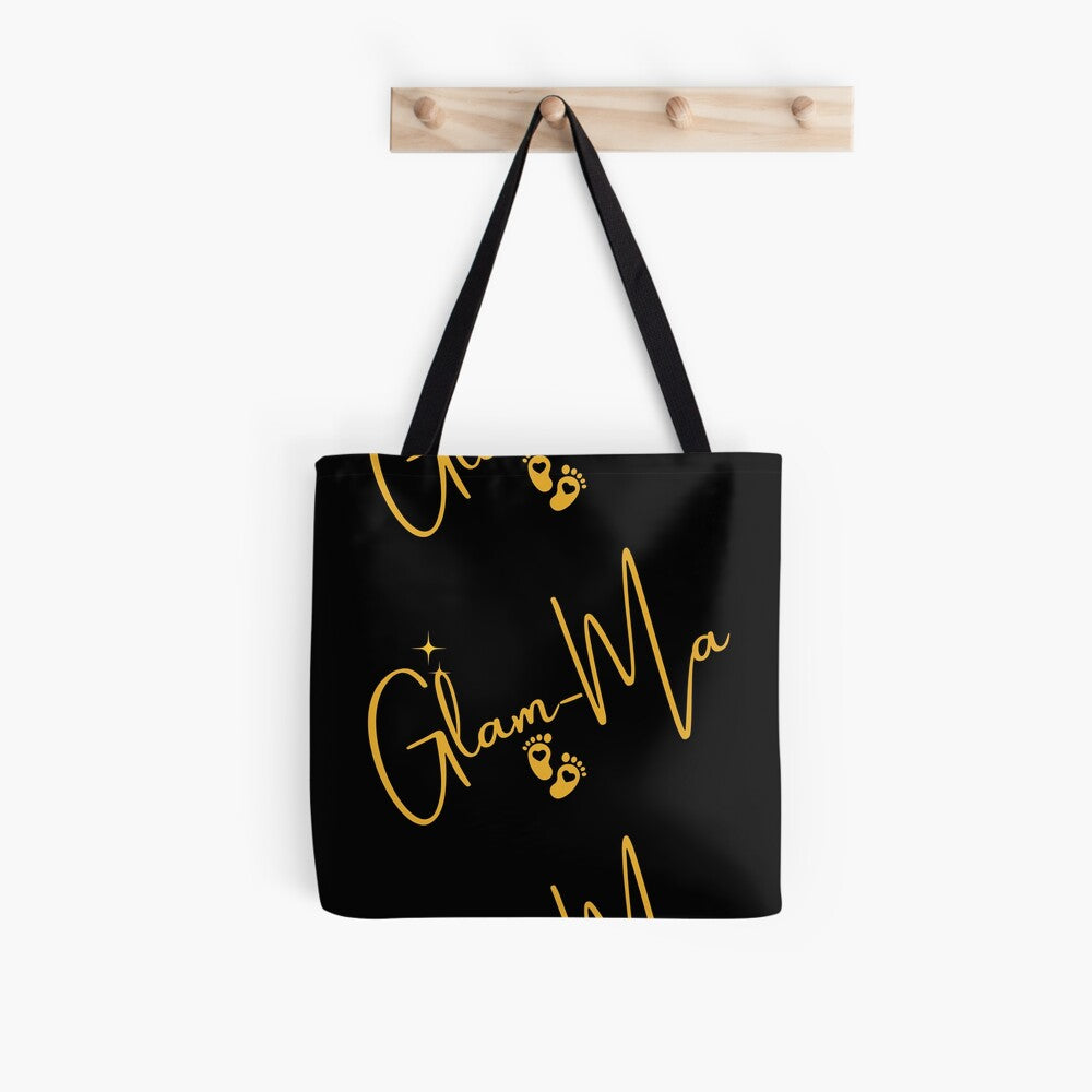 Glam-Ma,  Shopping Open Top, Tote Bag, 33 x 33cm