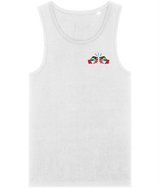 We Run Tings, Antigua & Barbuda, Men's, Tank/Vest Top, Small Left Chest Logo