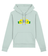 We Run Tings, St. Vincent, Organic Ring-Spun Combed Cotton Hoodie