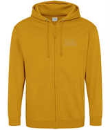 Call Me The B Word Beautiful, Zip Up Hoodie, Gold Logo